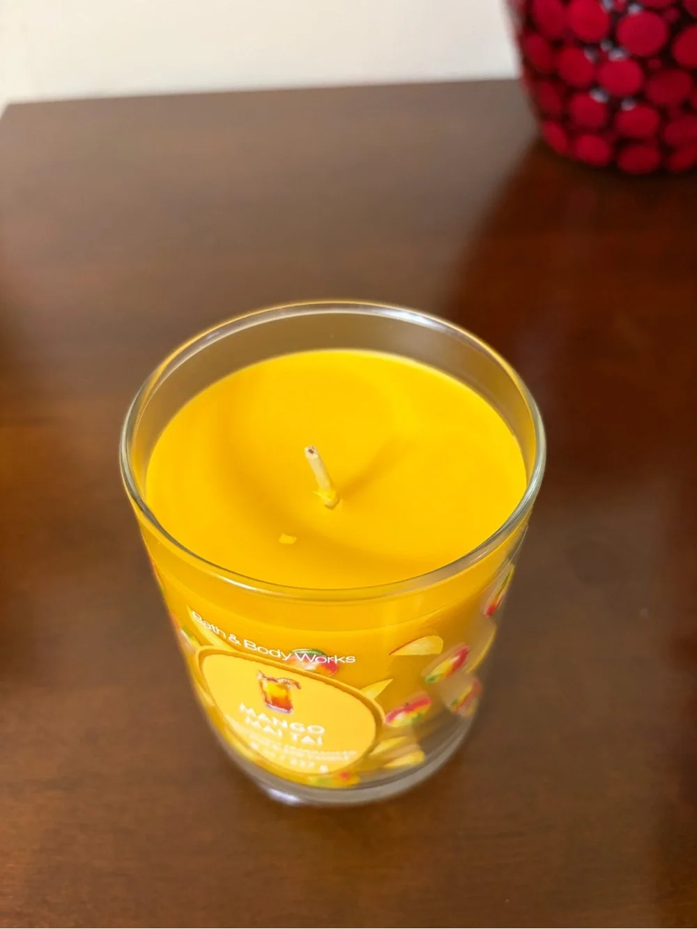 Bath & Body Works Mango Mai Tai Single Wick Candle